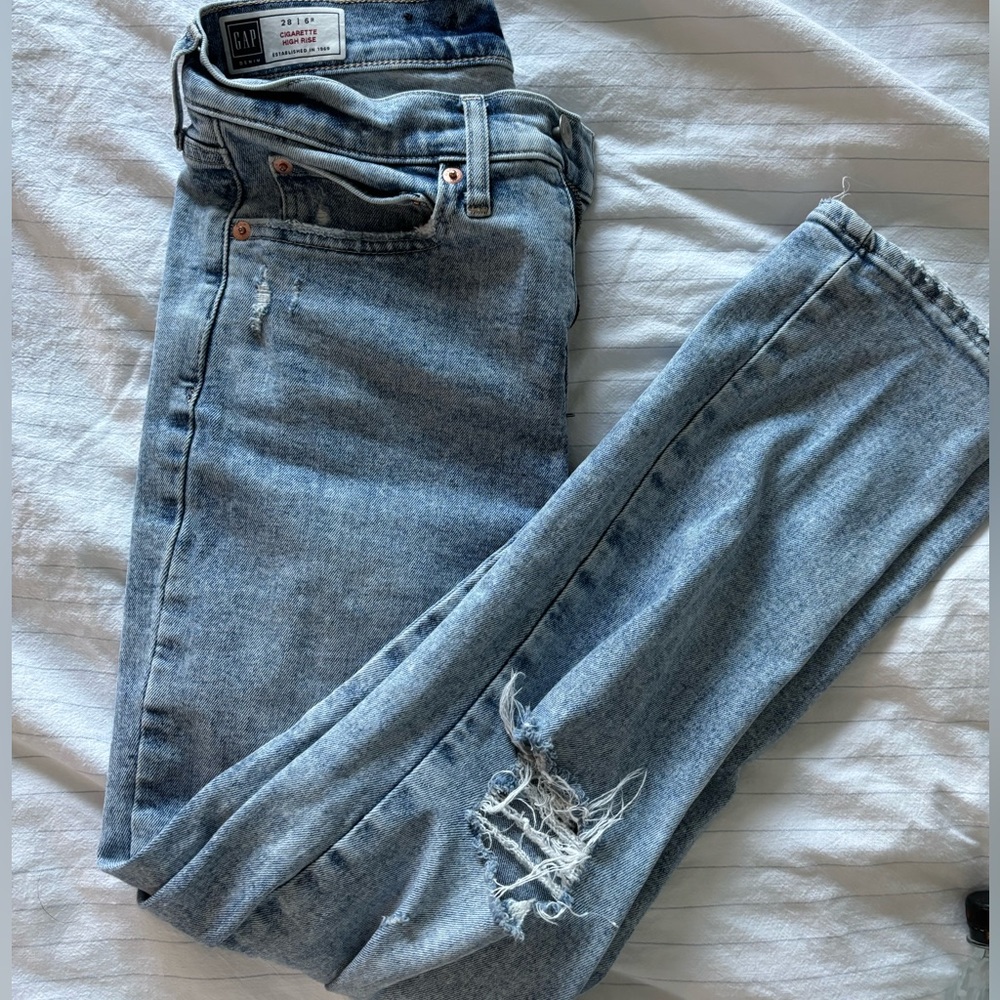 Gap cigarette jeans
